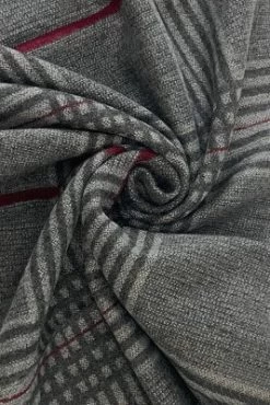 Halstørklæder - Gårda Classic Tartan Scarf (Grå) -Mode Hat sc 7013 c 2