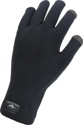 Handsker - SealSkinz All Weather Ultra Grip Knit Glove (Sort) 1 Handsker - SealSkinz All Weather Ultra Grip Knit Glove (Sort)