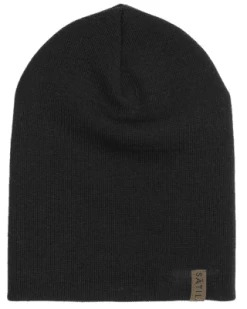Huer - Sätila S.F Merino Wool Beanie (sort)