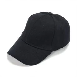 Caps - Gårda Sport (sort) -Mode Hat single colour black keps cap 03