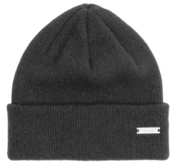 Huer - Sätila Söder Lambswool Beanie (sort)