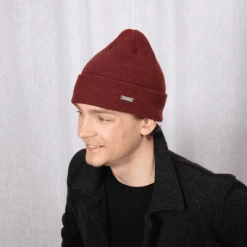 Huer - Sätila Söder Lambswool Beanie (rød) -Mode Hat soder red 1