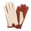 Handsker - HK Ladies Driving Glove Crochet Hairsheep (Cognac)