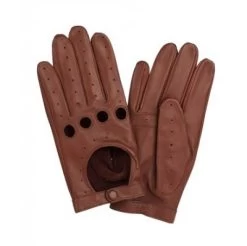 Handsker - HK Men's Driving Glove Hairsheep (Cognac)