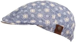 Sixpence / Flat Cap - Wigéns Ivy Slim Cap (blå)