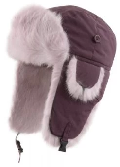 Pelshue - MJM Ladies Trapper Hat Taslan With Rabbit Fur (Lavender)