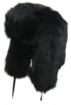 Pelshue - MJM Rabbit Fur Hat (Sort)