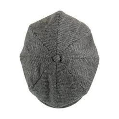 Sixpence / Flat Cap - Jaxon Union Newsboy Cap (mørkegrå) -Mode Hat union3