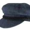 Fiddler Cap - CTH Ericson Oscar Organic Denim (blå)