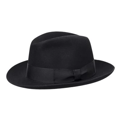 Hatte - Wigéns Classico Fedora (sort) 1 Hatte - Wigéns Classico Fedora (sort)