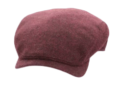 Sixpence / Flat Cap - Wigéns Ivy Contemporary Cap (mørk Vinrød) -Mode Hat wigens ivy contemporary cap 101317 col31302rr