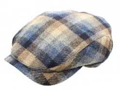 Sixpence / Flat Cap - Wigéns Ivy Contemporary Cap (marineblå)