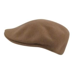 Sixpence / Flat Cap - Kangol Wool 504 (camel)