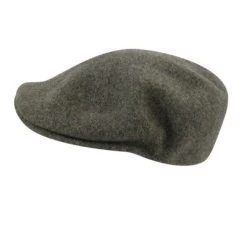Sixpence / Flat Cap - Kangol Wool 504 (grå)