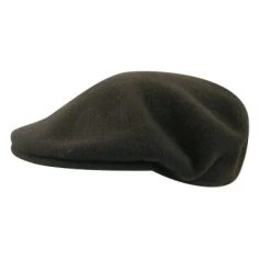 Sixpence / Flat Cap - Kangol Wool 504 (mørkegrøn)