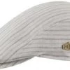 Sixpence / Flat Cap - MJM Young Cotton (beige-blå)
