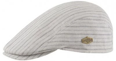 Sixpence / Flat Cap - MJM Young Cotton (beige-blå) 1 Sixpence / Flat Cap - MJM Young Cotton (beige-blå)